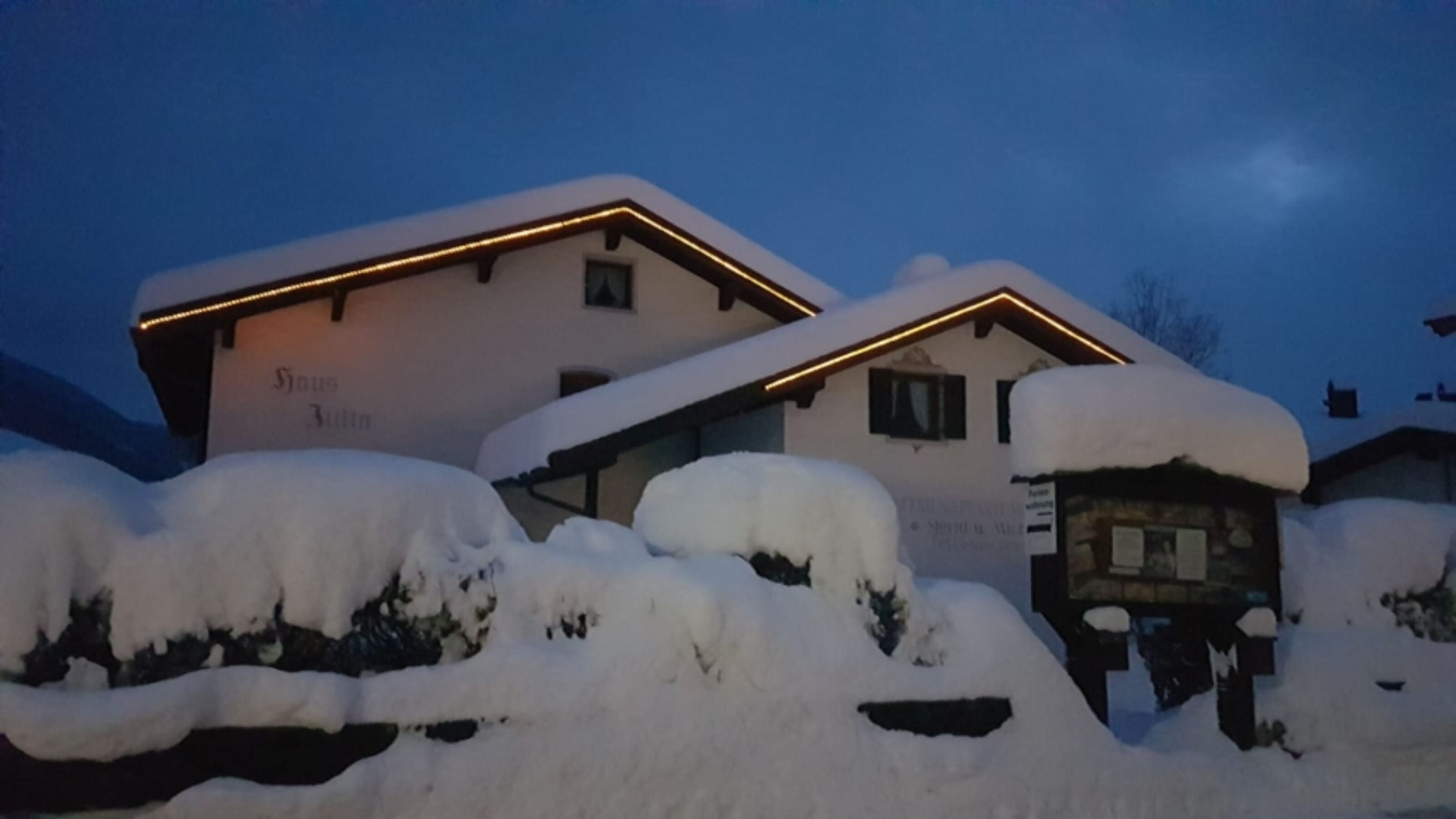 Winter im Dorf 