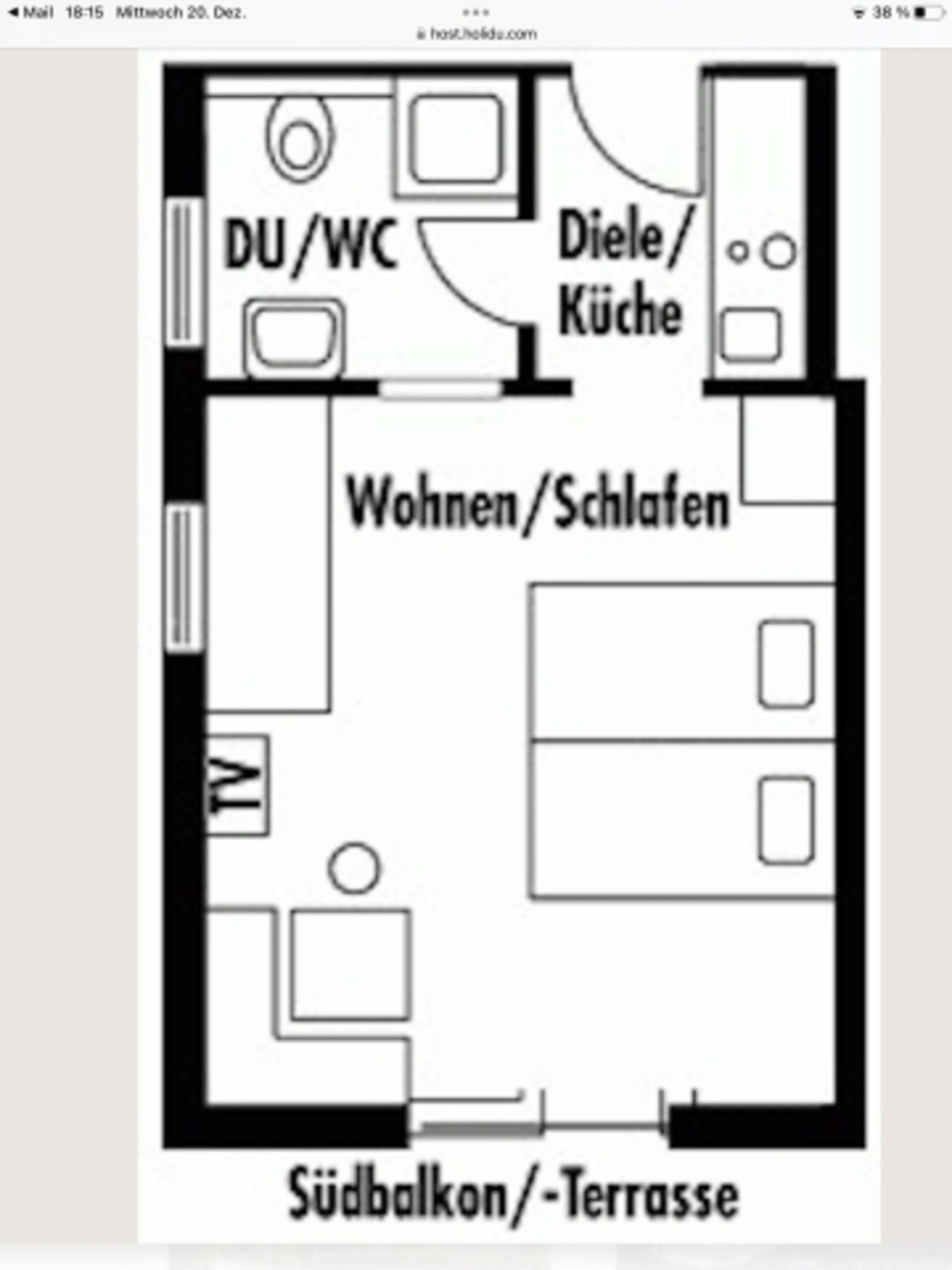 Grundriss - klein aber urgemütlich 