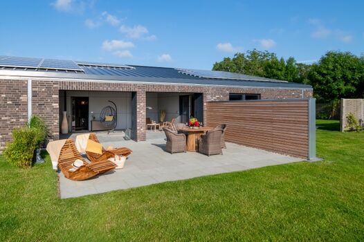 Eine der beiden Außenterrassen