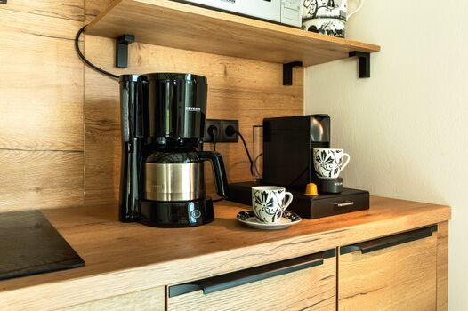 Komfortable Küchenausstattung 