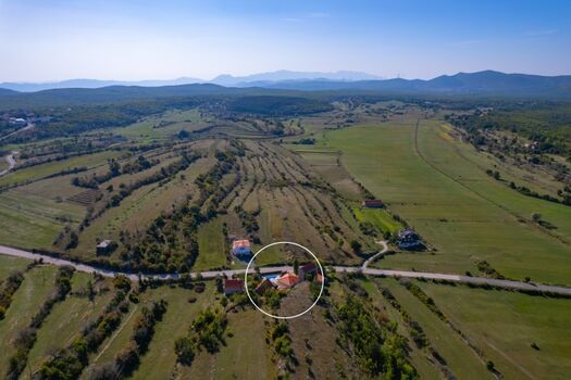 Markierte Lage der Immobilie