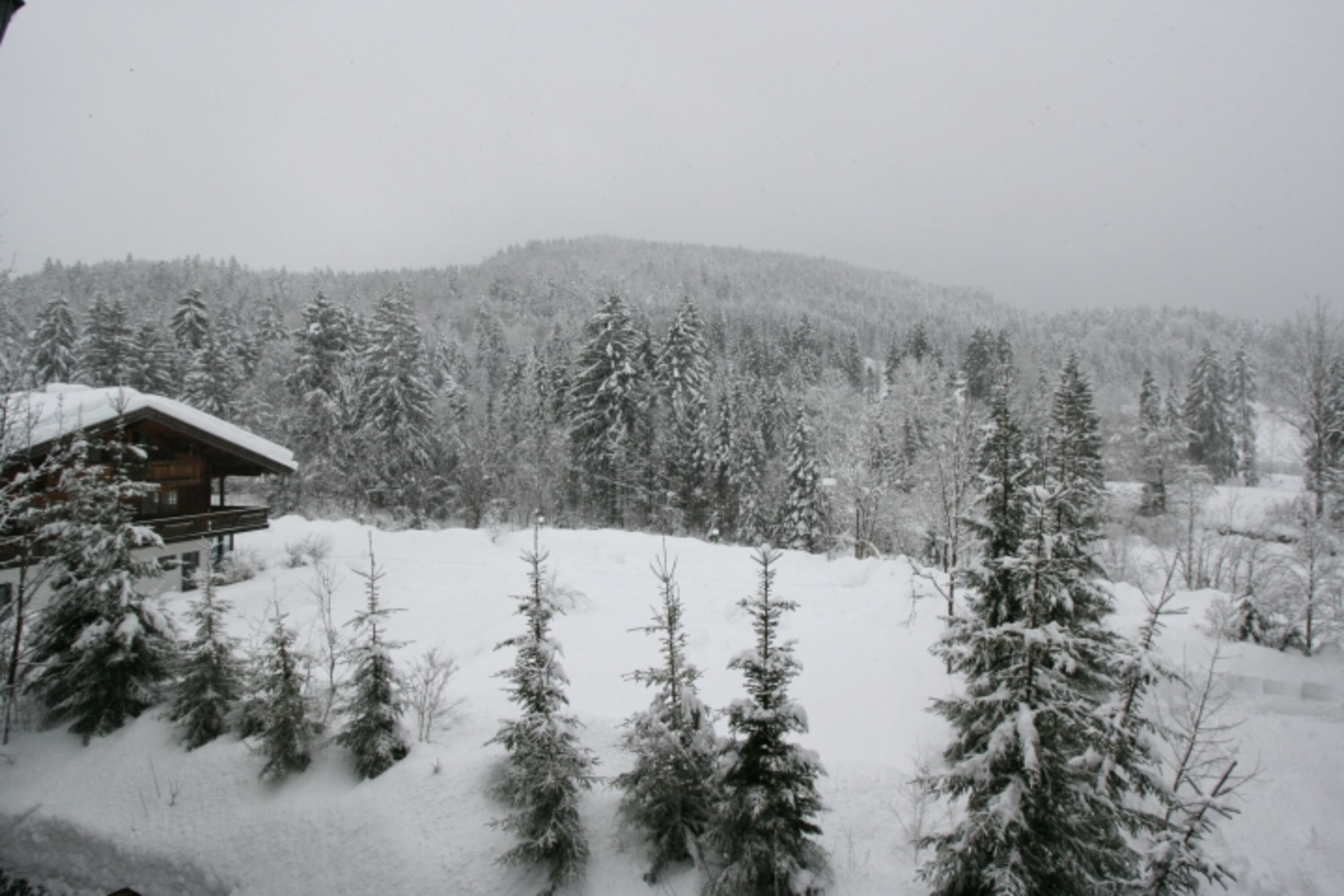 Winter-Balkon