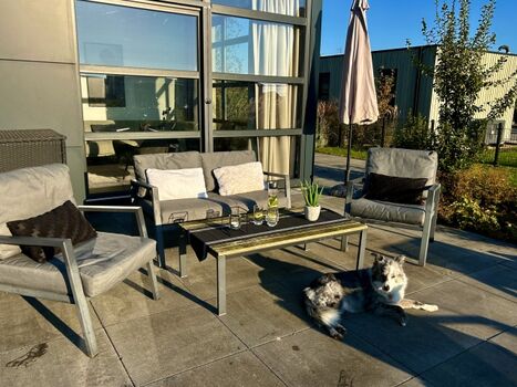 gemütliche Lounge-Möbel