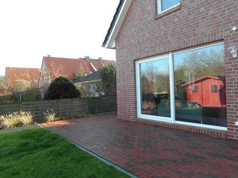 Blick auf die Terrasse