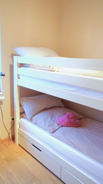 Schlafzimmer mit Etagenbett