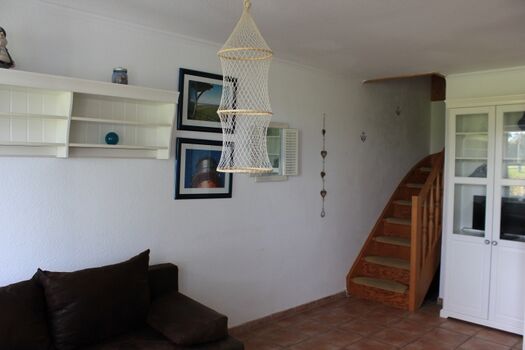 Treppe zum Obergeschoß