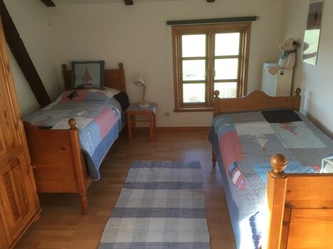 2. Schlafzimmer mit Einzelbetten "Schafhus"