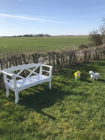 Weitblick mit Friesenbank