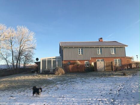 Winterimpression vom "Hus am Diek"