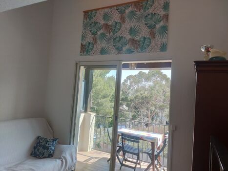 Fenstertür zur Terrasse 