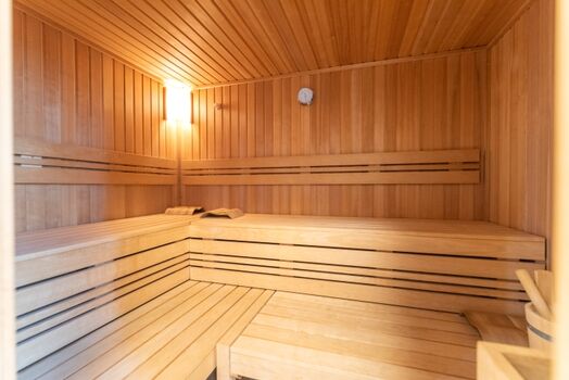 Wellnessbereich mit 3 Saunen und Duschen (Gemeinschaftsbereich) im DG