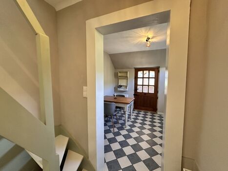 Flur blick in die Küche