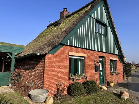 Reetdachhaus nahe Hamburg, Kamin, Klavier, Entspannung, Smar ...