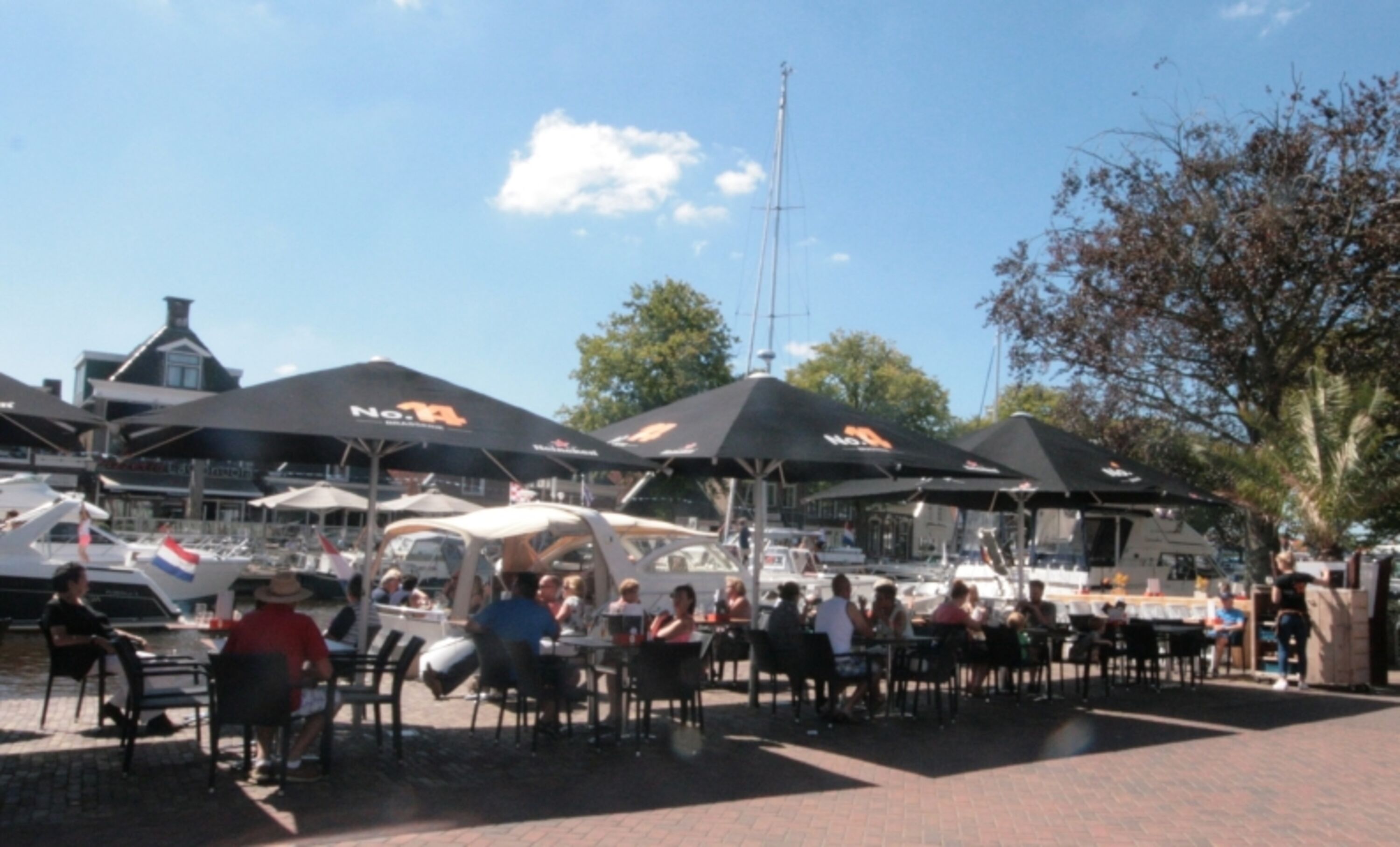 Terrasse im Ort Lemmer