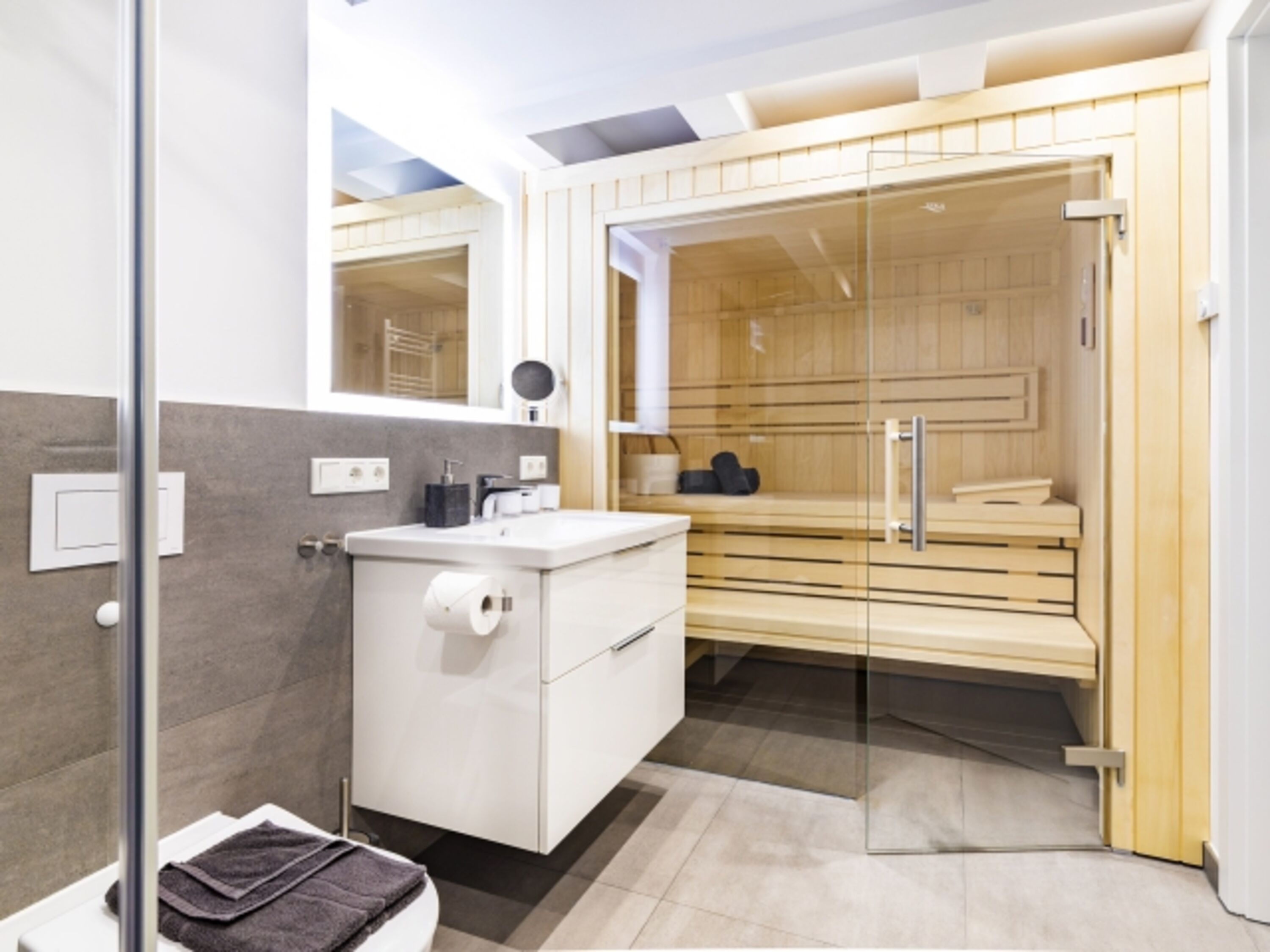 Bad mit Sauna