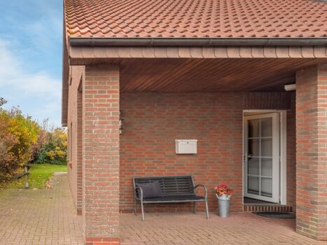 Geschützter Eingangsbereich