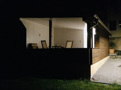 Überdachte Terrasse 