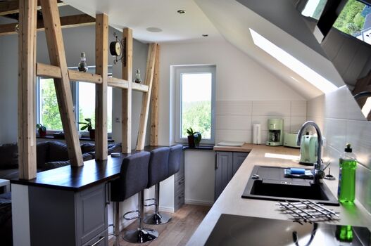 Küche obere Wohnung