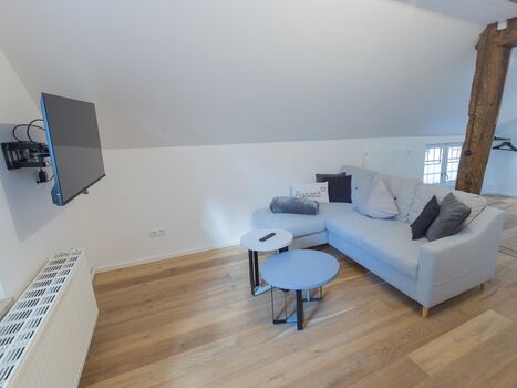 Bequemer Ottomane - ausziehbar