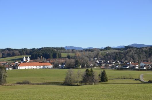 Blick auf Steingaden