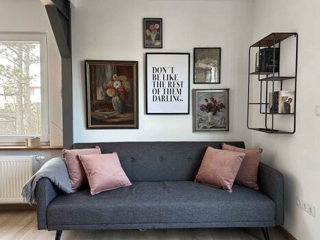 TIDE4 Amrum Apartment 1  Wohnbereich