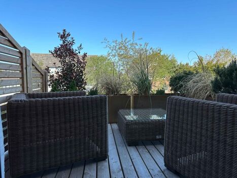 TIDE4 Amrum Apartment 1 Terrasse 2