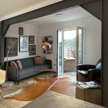 TIDE4 Amrum Apartment 1 Wohnbereich