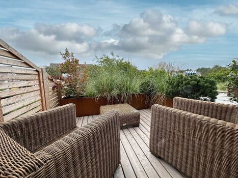 TIDE4 Amrum Apartment 1 Terrasse 1