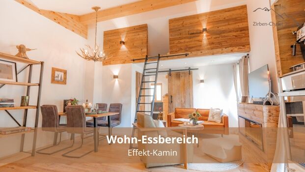 Chalet WaldHäusl FeWo mit Bergblick, Balkon, Kamin, Sauna,  ...