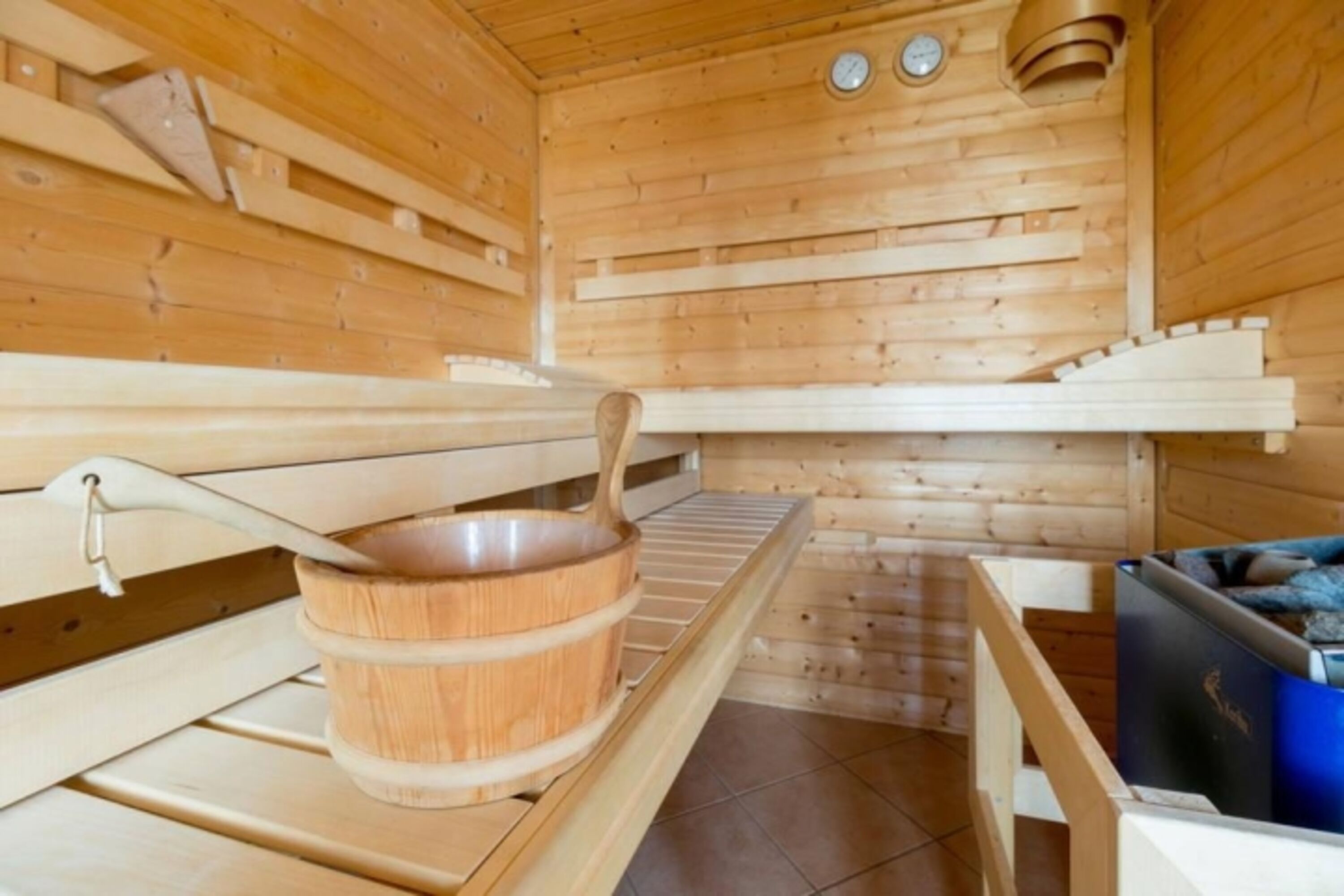 Sauna im Haus