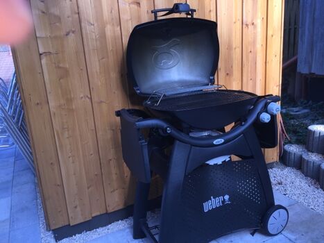 Gasgrill auf der Gem.Terasse