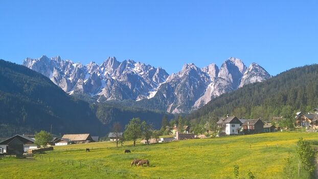Ausblick von unserer Terrasse