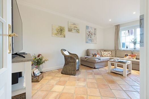 Wohnbereich mit Kamin