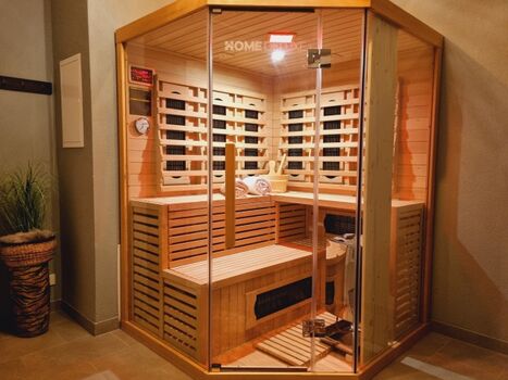 Saunaraum Kombigerät (finnische - Infrarot)