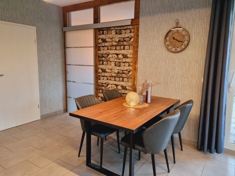 Essbereich im Wohnzimmer