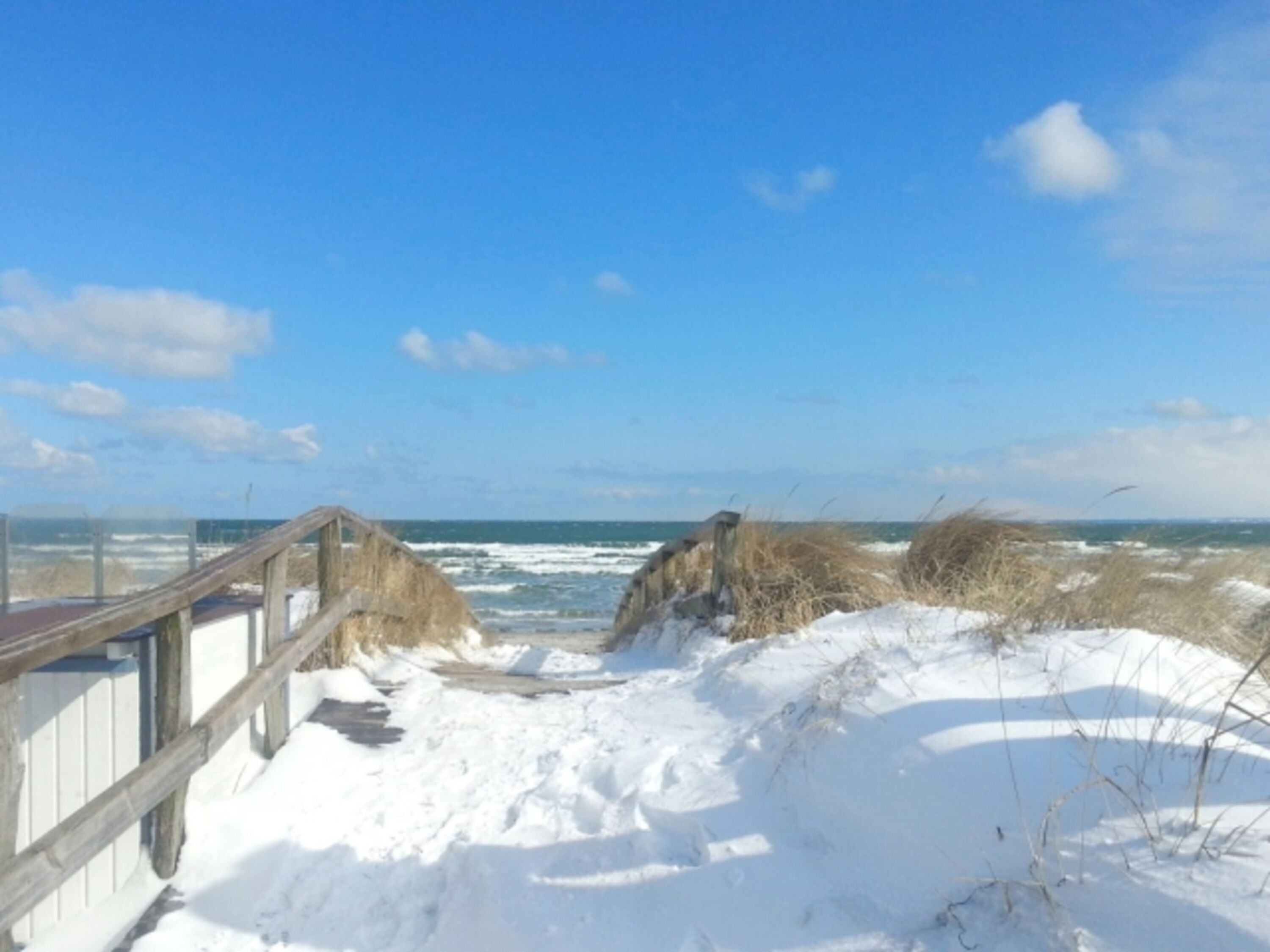 Winter in Scharbeutz