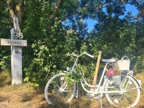 Einfahrt zum Sommerhaus