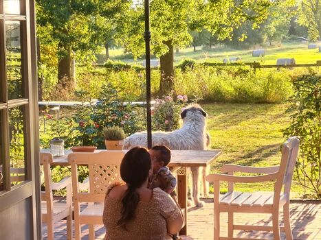 Familienzeit im Sommerhaus