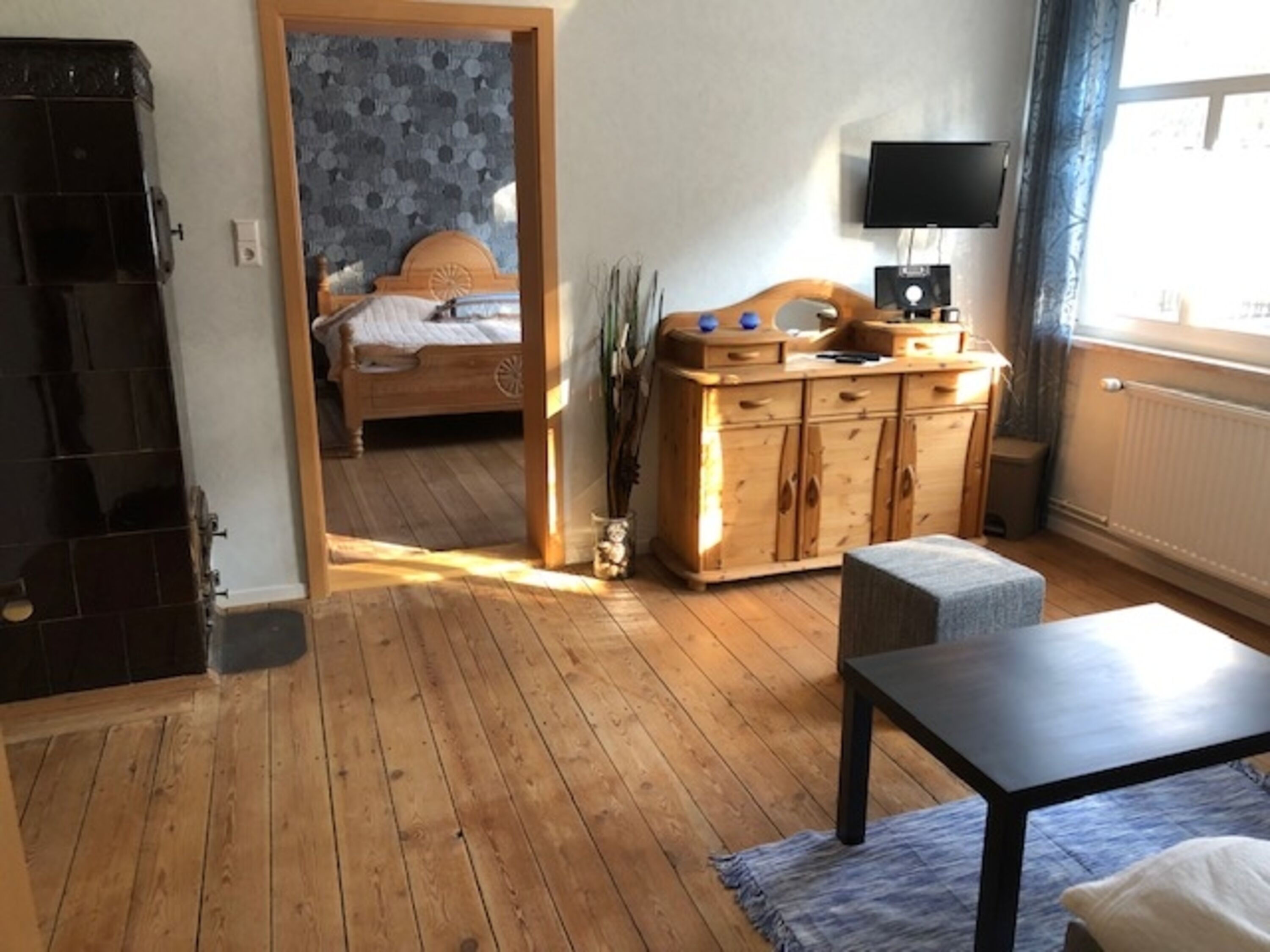 Zimmer 'Maya' mit separatem Schlafzimmer