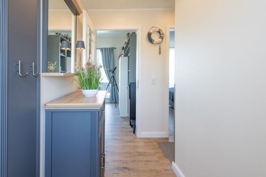 Penthouse Seezeichen - Eingangsbereich des Penthouses, auch erreichbar über einen Aufzug 