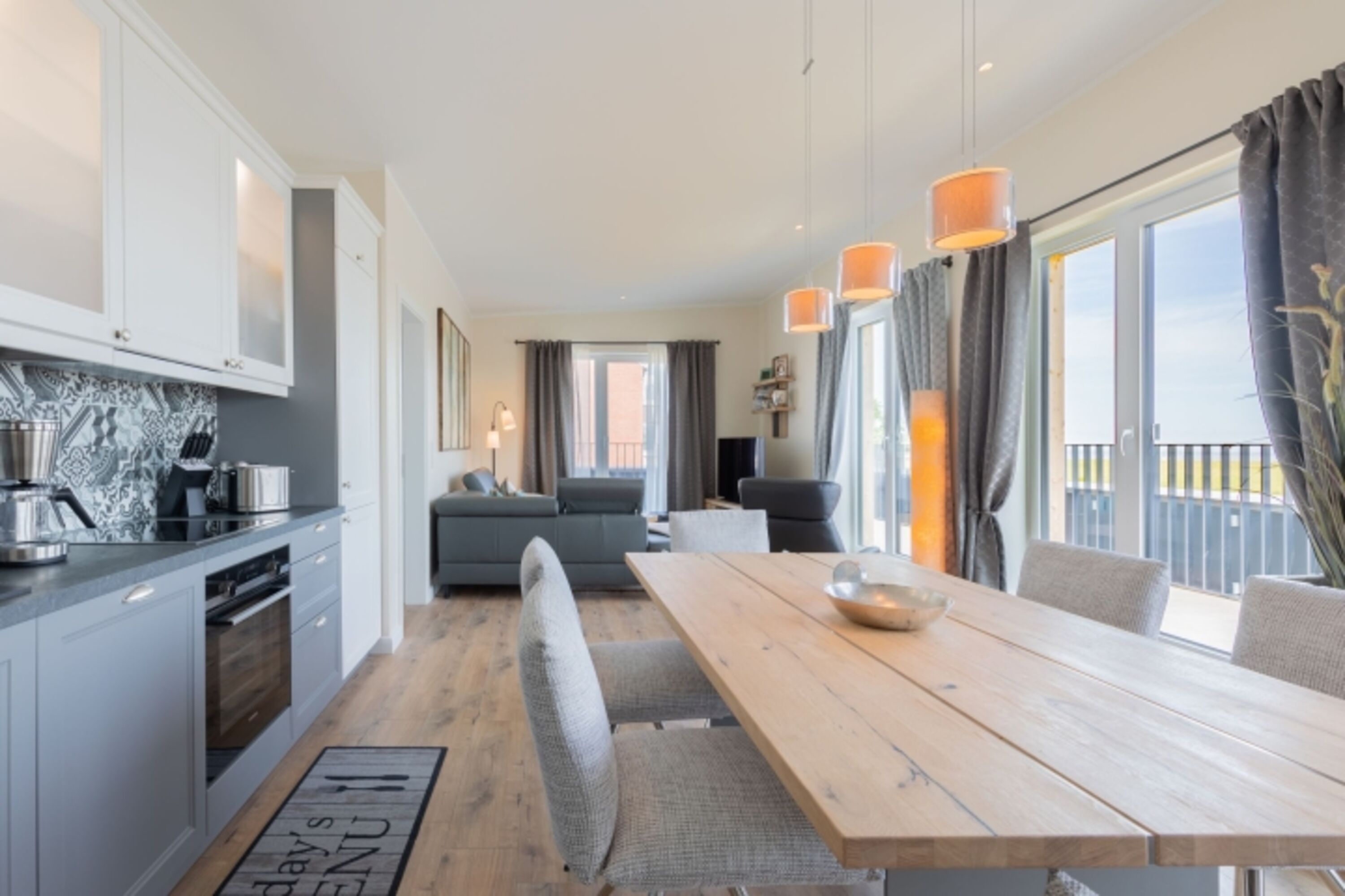 Penthouse SeeZeichen - Gemütliche Wohnküche 