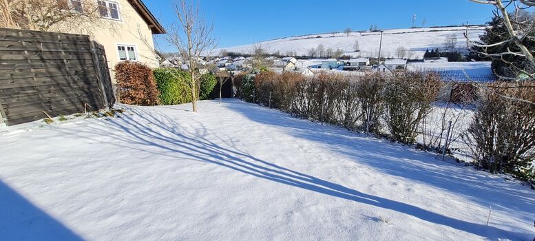 Wiesengrundstück, komplett umzäunt