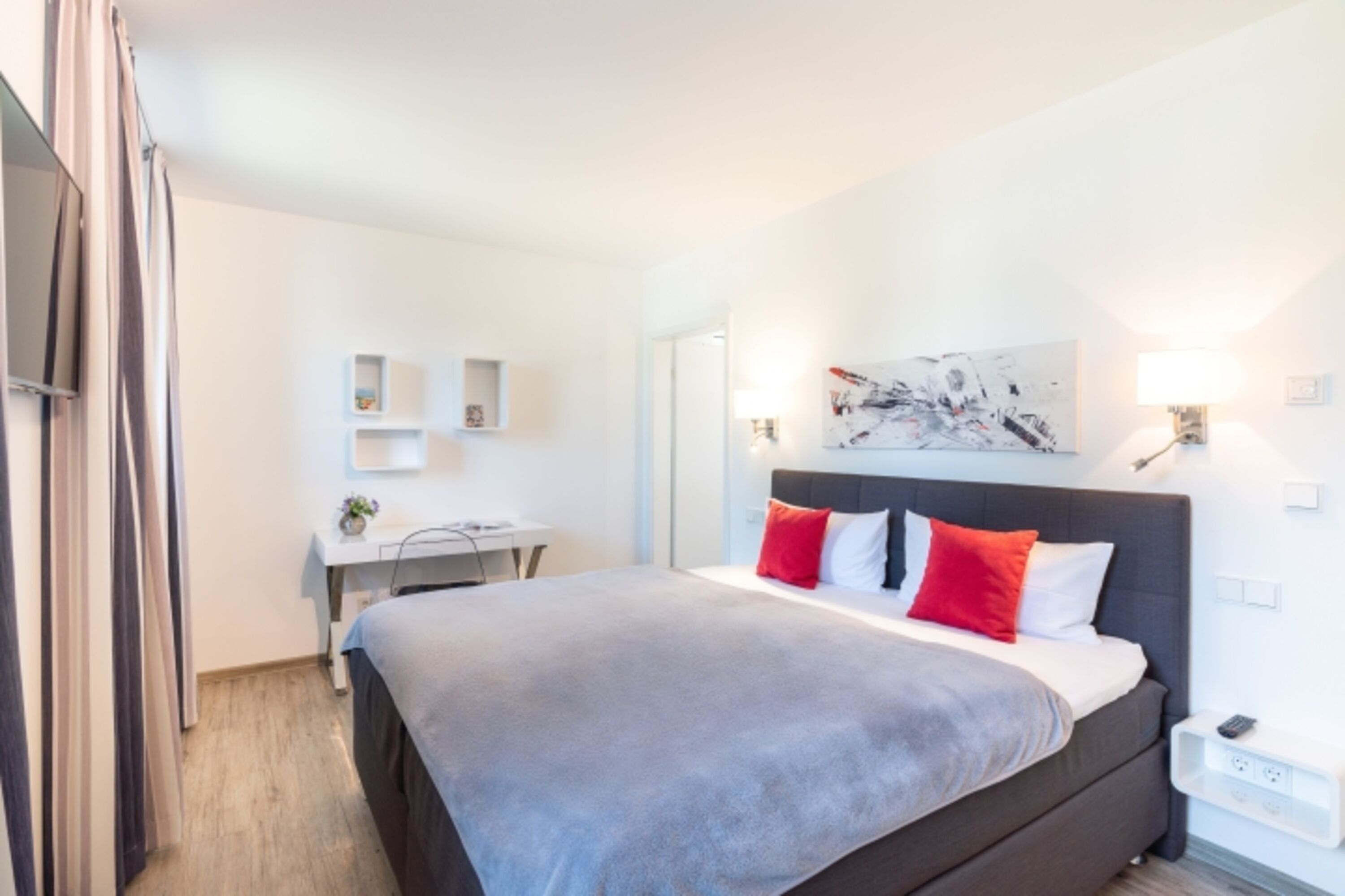 Schlafzimmer mit Badezimmer en Suite