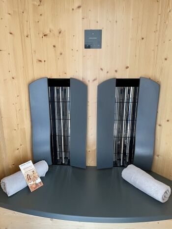 Original Physiotherm IR-Sauna zur Muskelentspannung