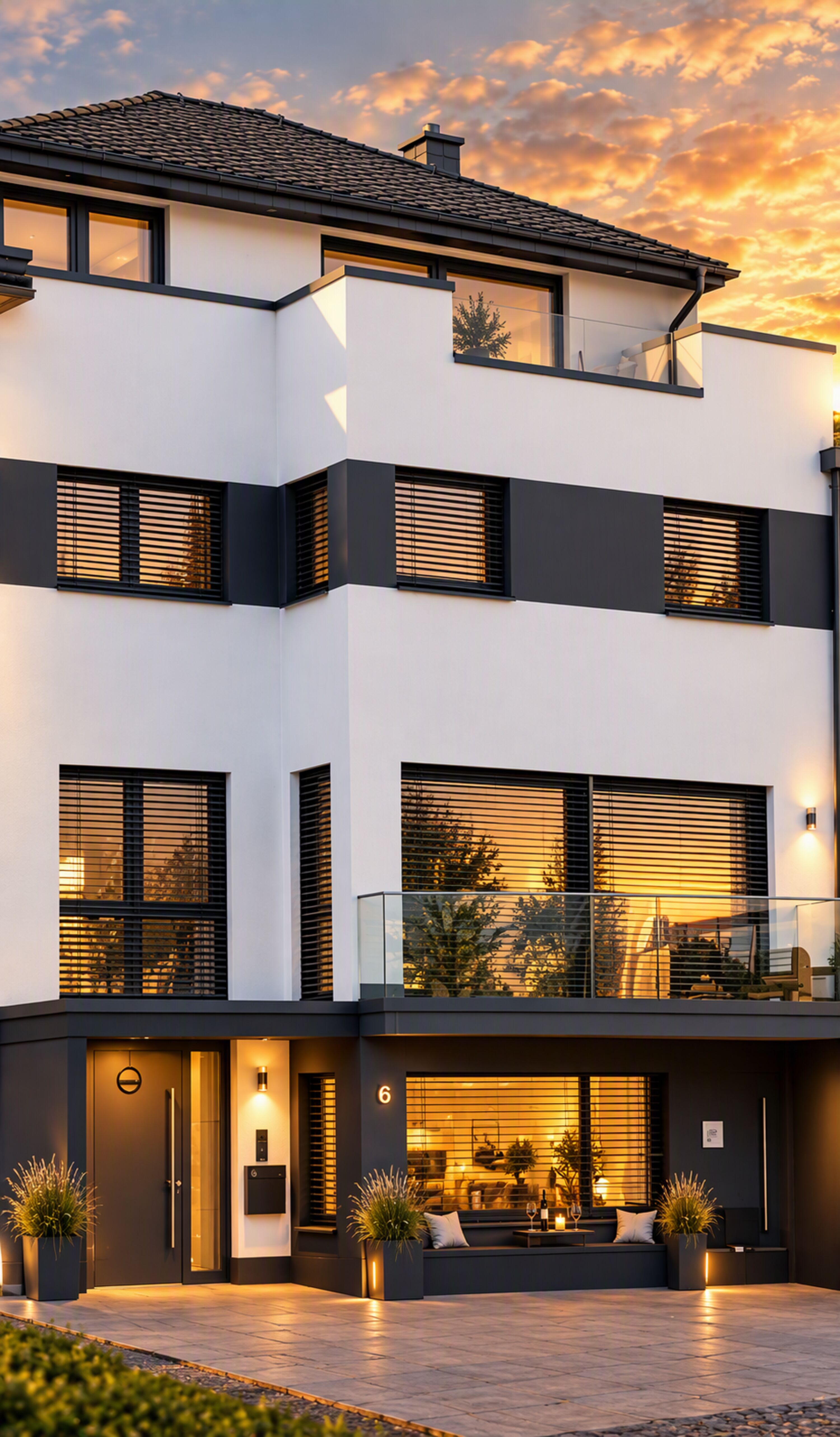 Neubau mit Fußbodenheizung/-Kühlung, Schall-/Wärmedämmung, Einbruchschutz