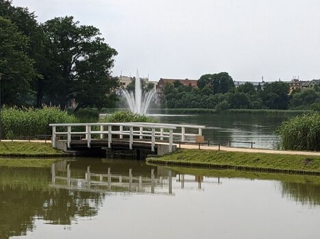 Die "weißen Brücken" von Stralsund