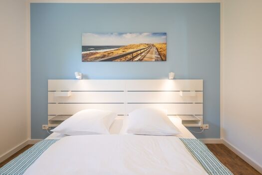 Eines der drei Schalfzimmer