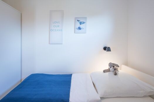 Eines der drei Schalfzimmer