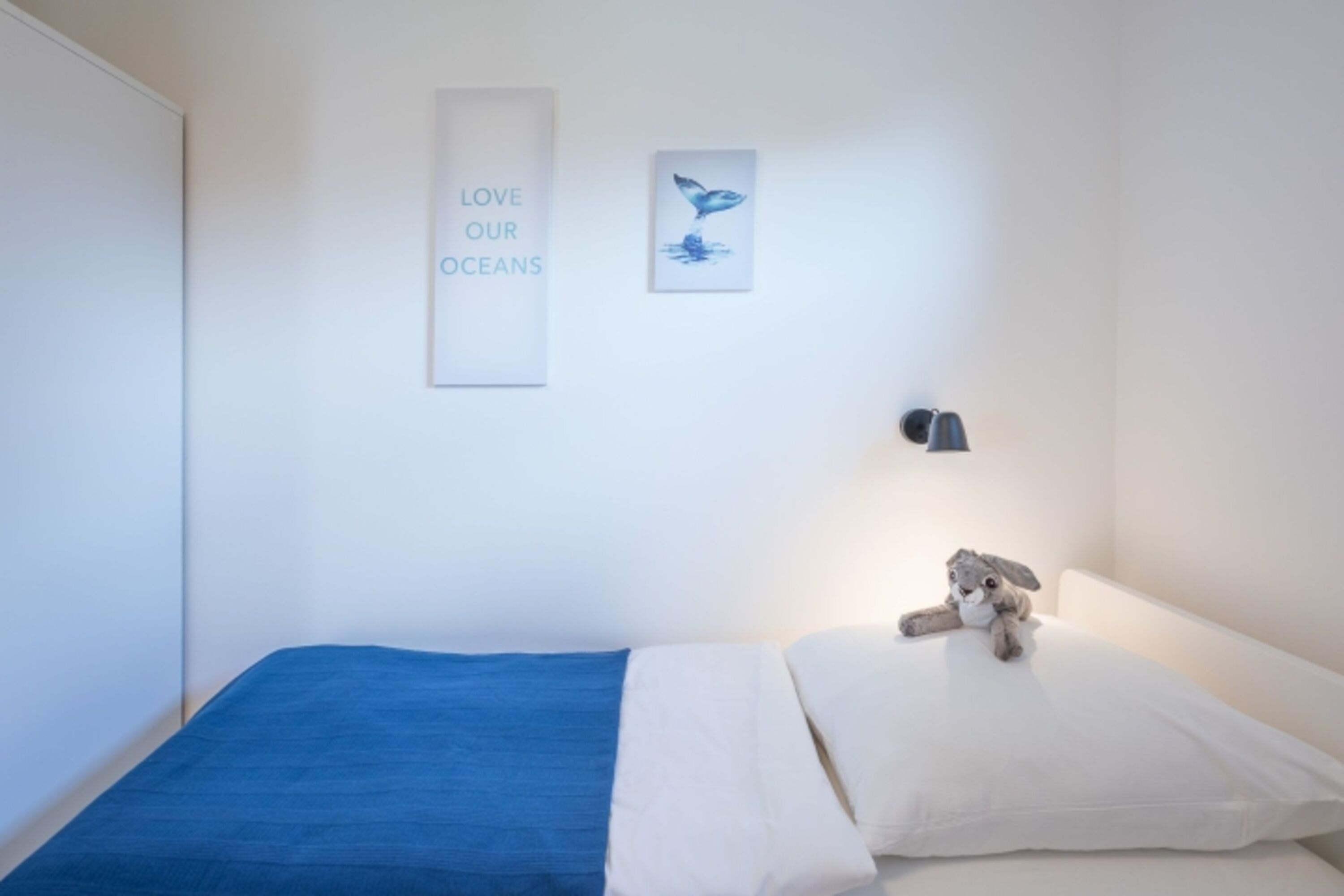Eines der drei Schalfzimmer