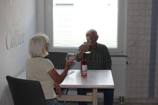 Essbereich und Küche